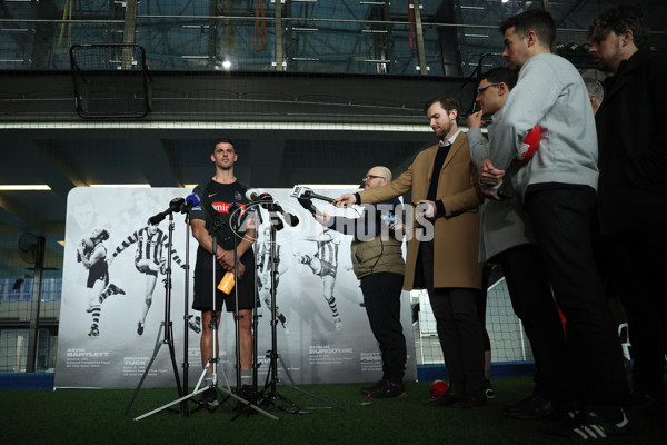 AFL 2024 Media - Collingwood Media Opportunity 310724 - A-52437145
