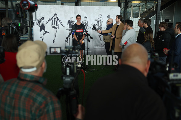 AFL 2024 Media - Collingwood Media Opportunity 310724 - A-52437146