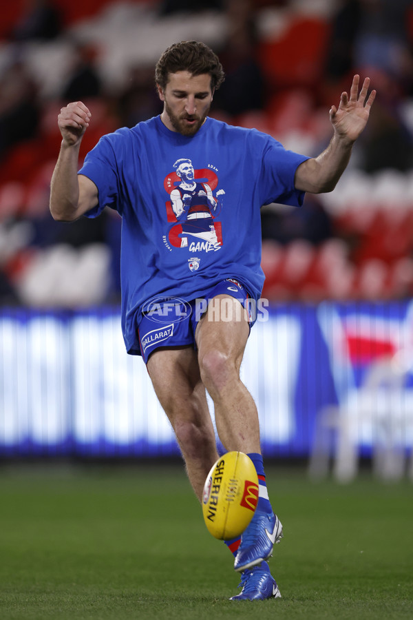 AFL 2024 Round 21 - Footscray v Melbourne - A-52442592