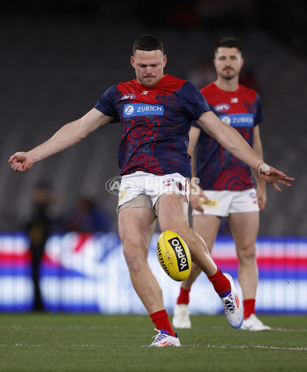 AFL 2024 Round 21 - Footscray v Melbourne - A-52443014