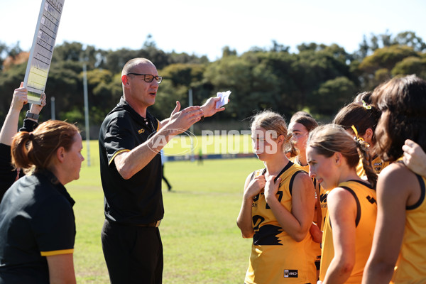 Marsh AFL National Championships U18 Girls 2024 - Western Australia v Queensland - A-52473405