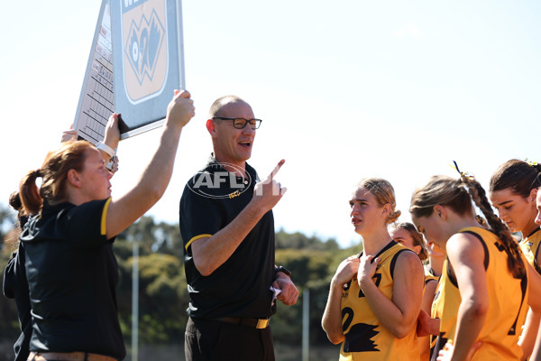Marsh AFL National Championships U18 Girls 2024 - Western Australia v Queensland - A-52473423