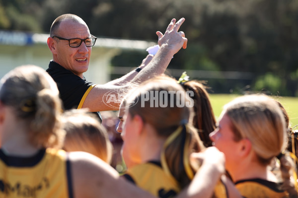 Marsh AFL National Championships U18 Girls 2024 - Western Australia v Queensland - A-52475467