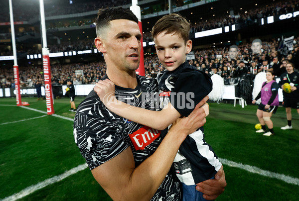 AFL 2024 Round 21 - Collingwood v Carlton - A-52487274