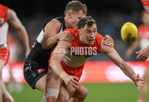 AFL 2024 Round 21 - Port Adelaide v Sydney - A-52490045