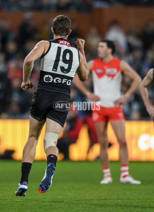 AFL 2024 Round 21 - Port Adelaide v Sydney - A-52501118