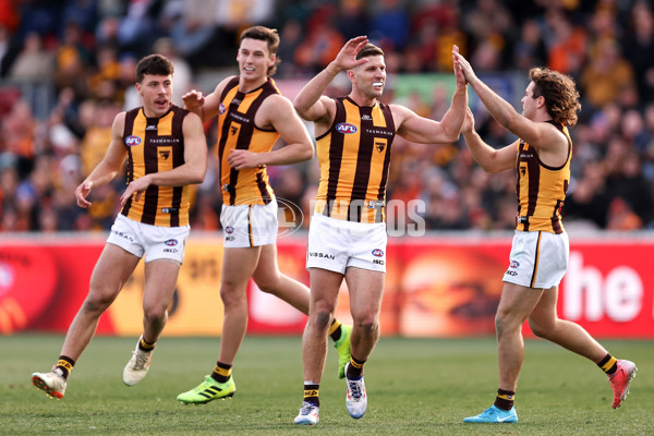 AFL 2024 Round 21 - GWS v Hawthorn - A-52531548