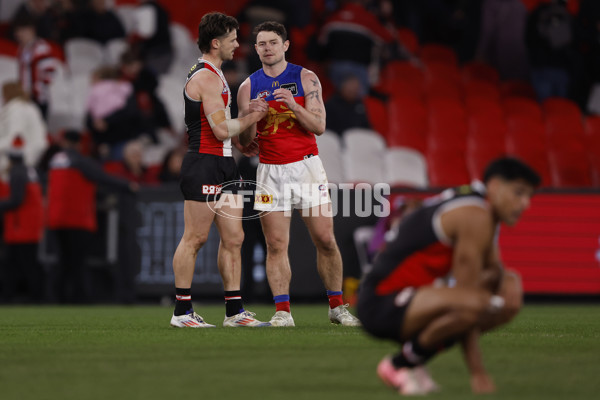 AFL 2024 Round 21 - St Kilda v Brisbane - A-52547590