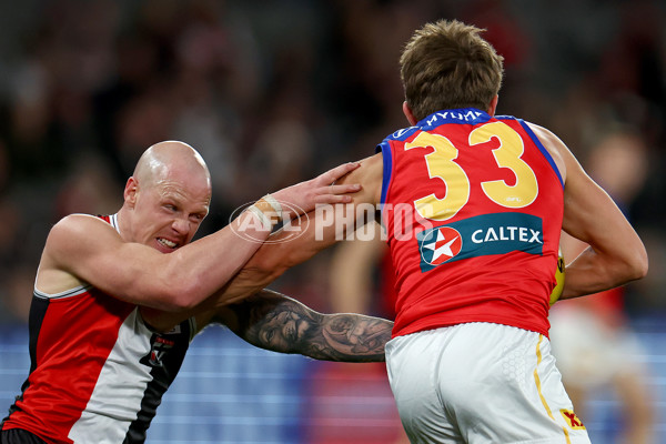 AFL 2024 Round 21 - St Kilda v Brisbane - A-52550245