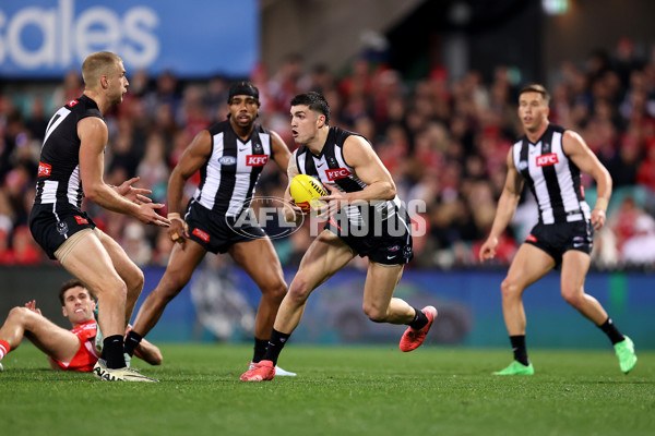 AFL 2024 Round 22 - Sydney v Collingwood - A-52626520
