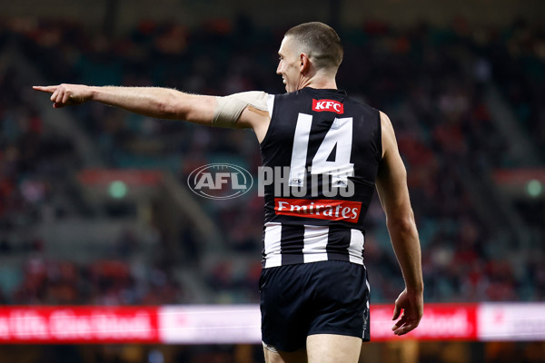 AFL 2024 Round 22 - Sydney v Collingwood - A-52629257