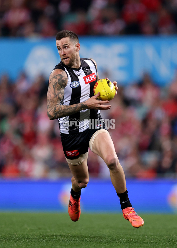 AFL 2024 Round 22 - Sydney v Collingwood - A-52629274
