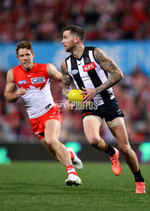 AFL 2024 Round 22 - Sydney v Collingwood - A-52629275
