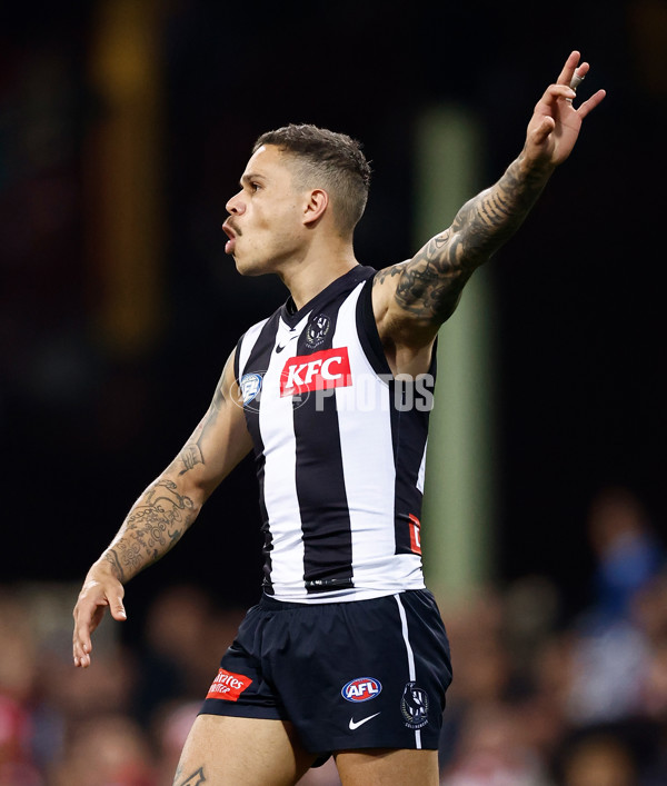 AFL 2024 Round 22 - Sydney v Collingwood - A-52629277