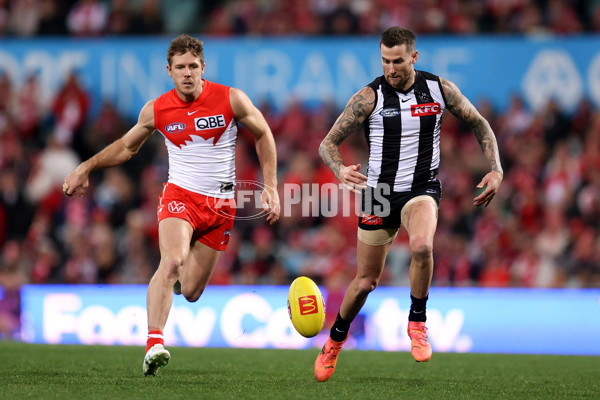 AFL 2024 Round 22 - Sydney v Collingwood - A-52631012
