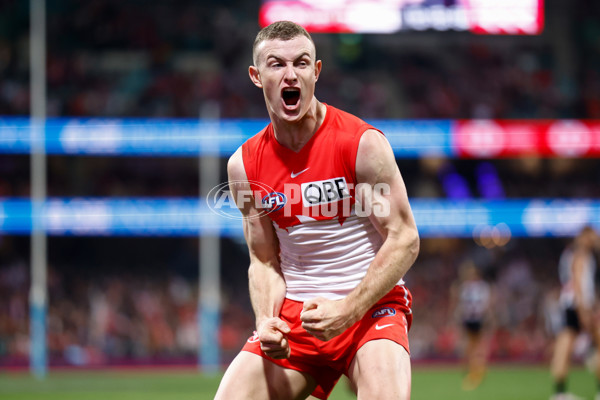 AFL 2024 Round 22 - Sydney v Collingwood - A-52631072