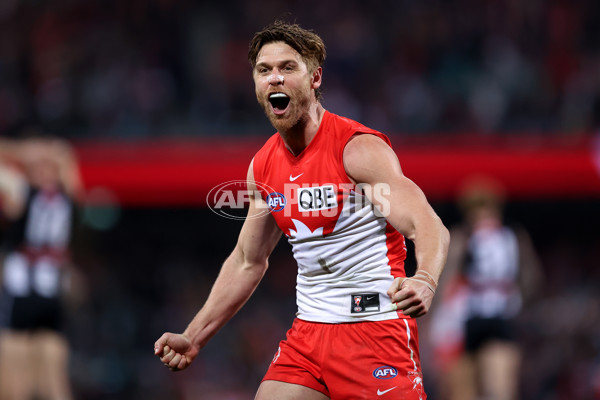 AFL 2024 Round 22 - Sydney v Collingwood - A-52631087