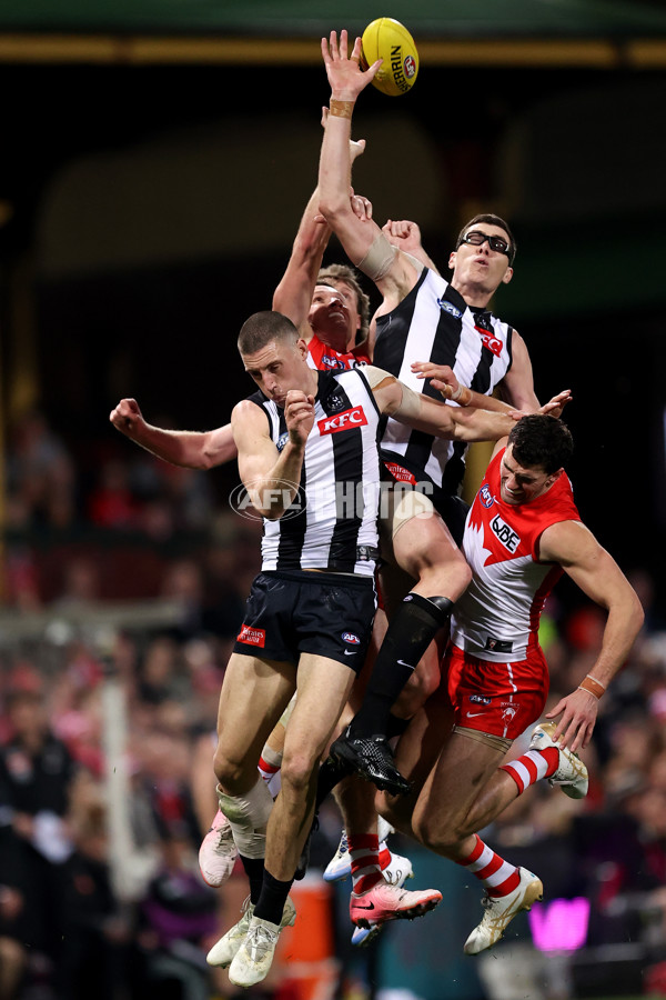 AFL 2024 Round 22 - Sydney v Collingwood - A-52631532