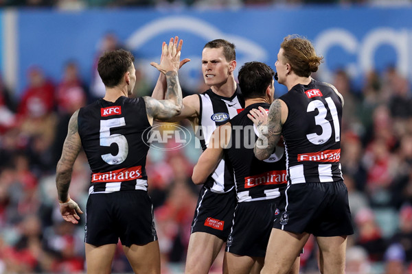 AFL 2024 Round 22 - Sydney v Collingwood - A-52631535