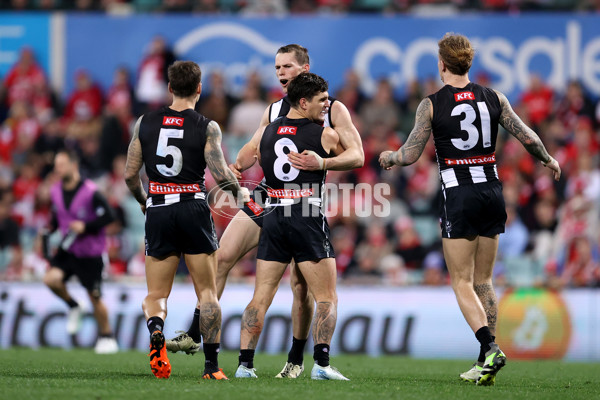 AFL 2024 Round 22 - Sydney v Collingwood - A-52631537