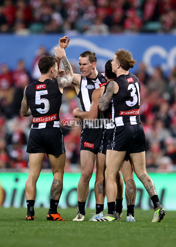 AFL 2024 Round 22 - Sydney v Collingwood - A-52631541