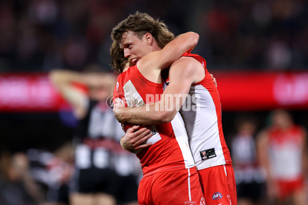 AFL 2024 Round 22 - Sydney v Collingwood - A-52631593
