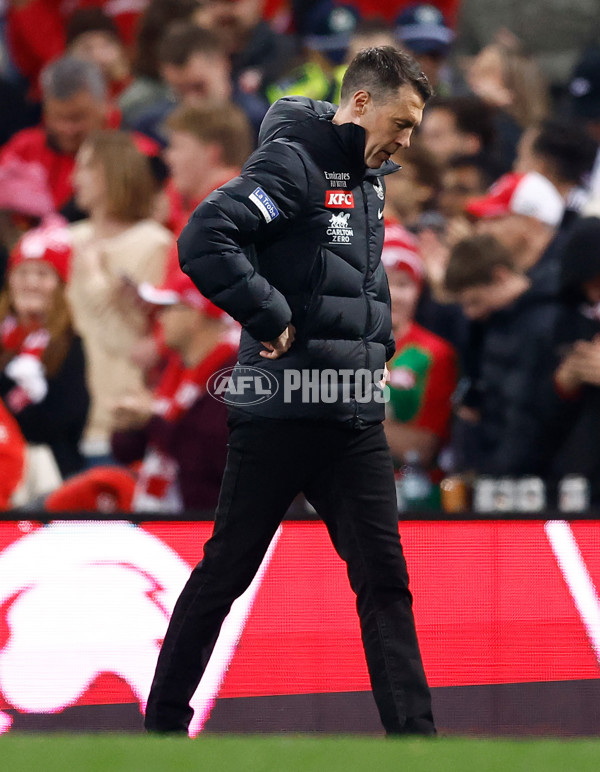 AFL 2024 Round 22 - Sydney v Collingwood - A-52633967