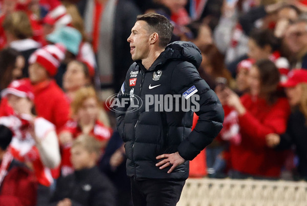 AFL 2024 Round 22 - Sydney v Collingwood - A-52633969