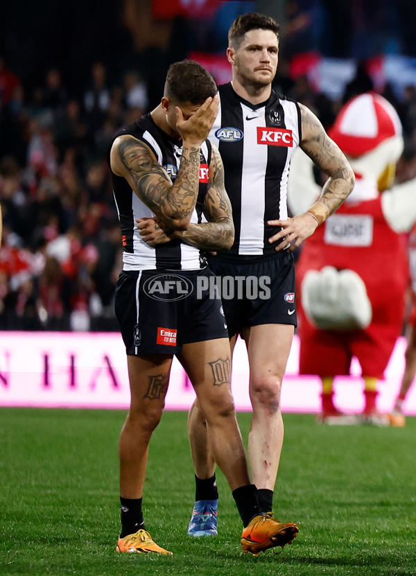 AFL 2024 Round 22 - Sydney v Collingwood - A-52634049