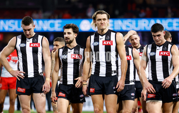 AFL 2024 Round 22 - Sydney v Collingwood - A-52634054