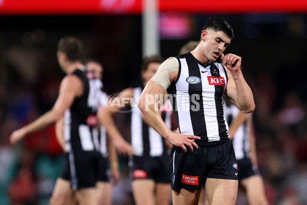 AFL 2024 Round 22 - Sydney v Collingwood - A-52634099