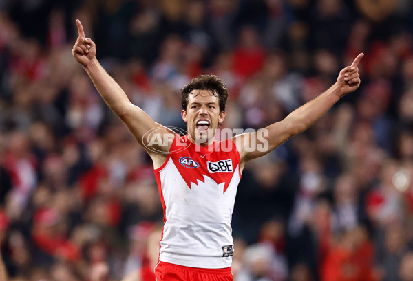 AFL 2024 Round 22 - Sydney v Collingwood - A-52634106