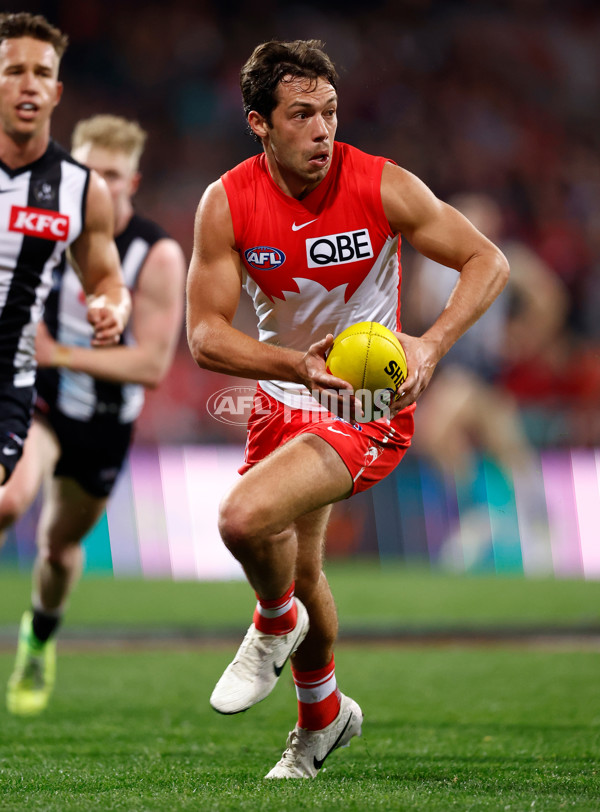 AFL 2024 Round 22 - Sydney v Collingwood - A-52634126