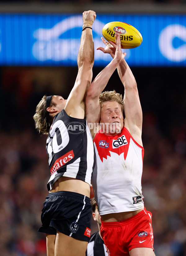 AFL 2024 Round 22 - Sydney v Collingwood - A-52636355
