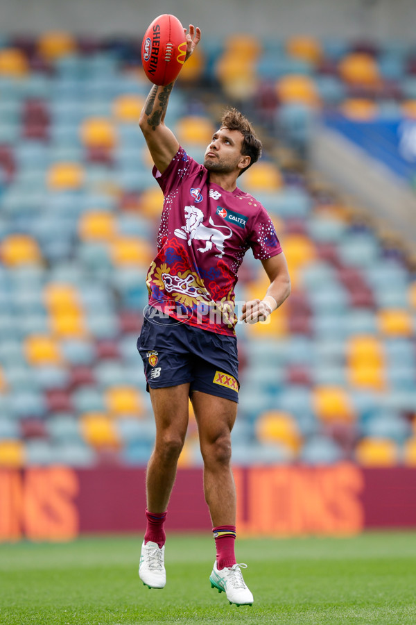 AFL 2024 Round 22 - Brisbane v GWS - A-52636873