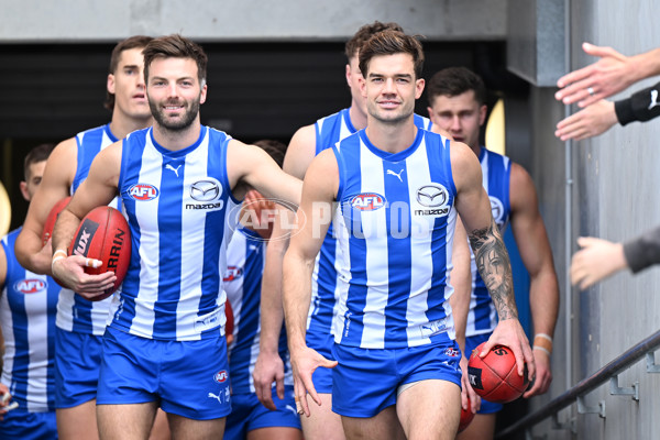 AFL 2024 Round 22 - North Melbourne v West Coast - A-52636936