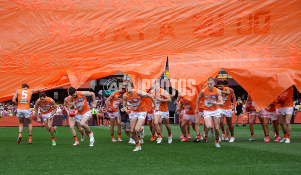 AFL 2024 Round 22 - Brisbane v GWS - A-52636939