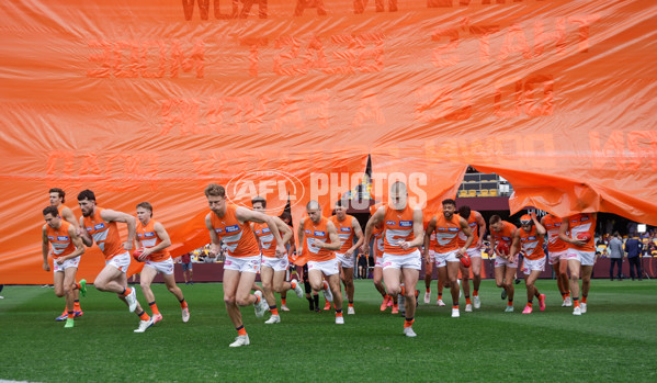 AFL 2024 Round 22 - Brisbane v GWS - A-52636949