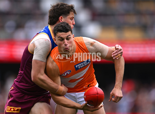 AFL 2024 Round 22 - Brisbane v GWS - A-52638704