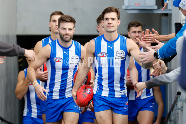 AFL 2024 Round 22 - North Melbourne v West Coast - A-52638720