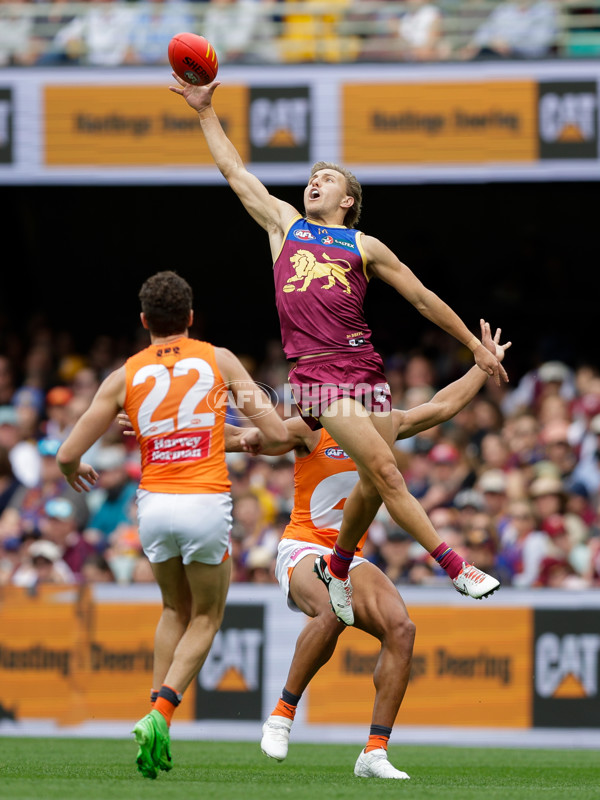 AFL 2024 Round 22 - Brisbane v GWS - A-52638765
