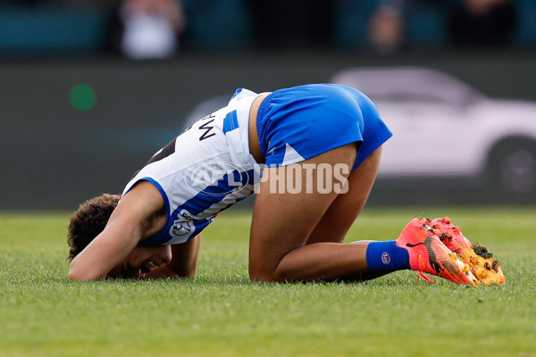 AFL 2024 Round 22 - North Melbourne v West Coast - A-52638773