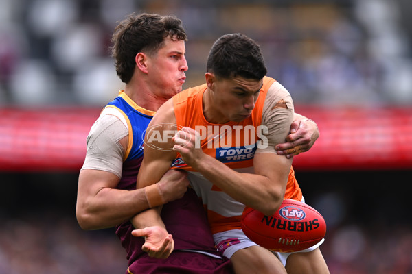 AFL 2024 Round 22 - Brisbane v GWS - A-52639285