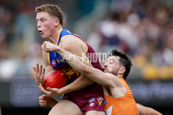 AFL 2024 Round 22 - Brisbane v GWS - A-52641138