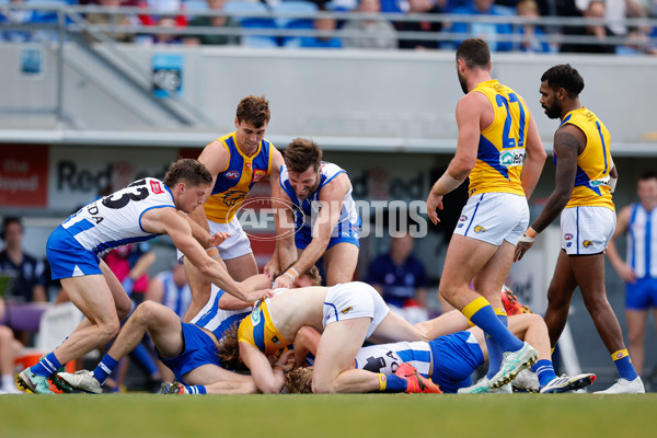 AFL 2024 Round 22 - North Melbourne v West Coast - A-52641186