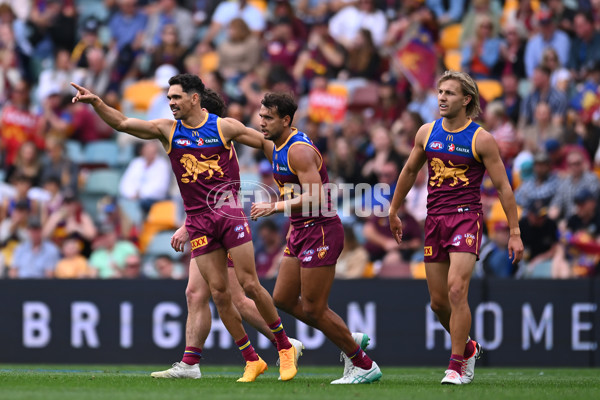 AFL 2024 Round 22 - Brisbane v GWS - A-52642145