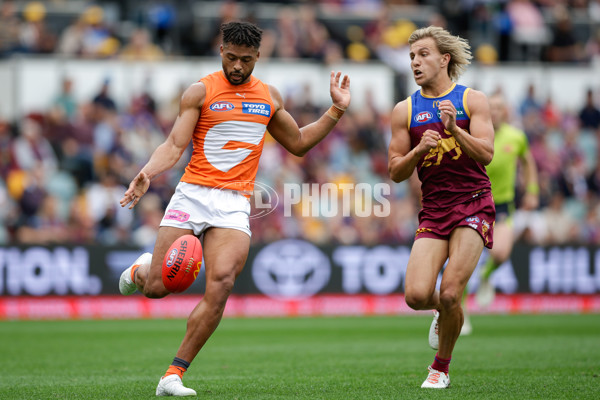 AFL 2024 Round 22 - Brisbane v GWS - A-52642151