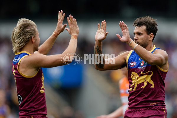 AFL 2024 Round 22 - Brisbane v GWS - A-52642207