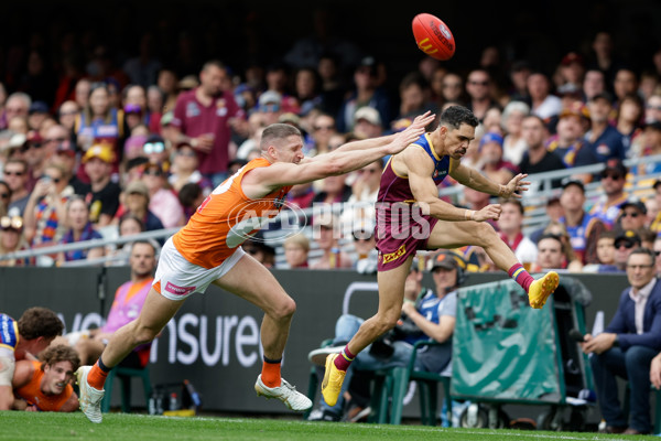 AFL 2024 Round 22 - Brisbane v GWS - A-52642208
