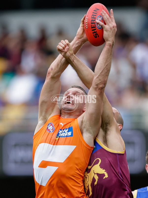 AFL 2024 Round 22 - Brisbane v GWS - A-52643842